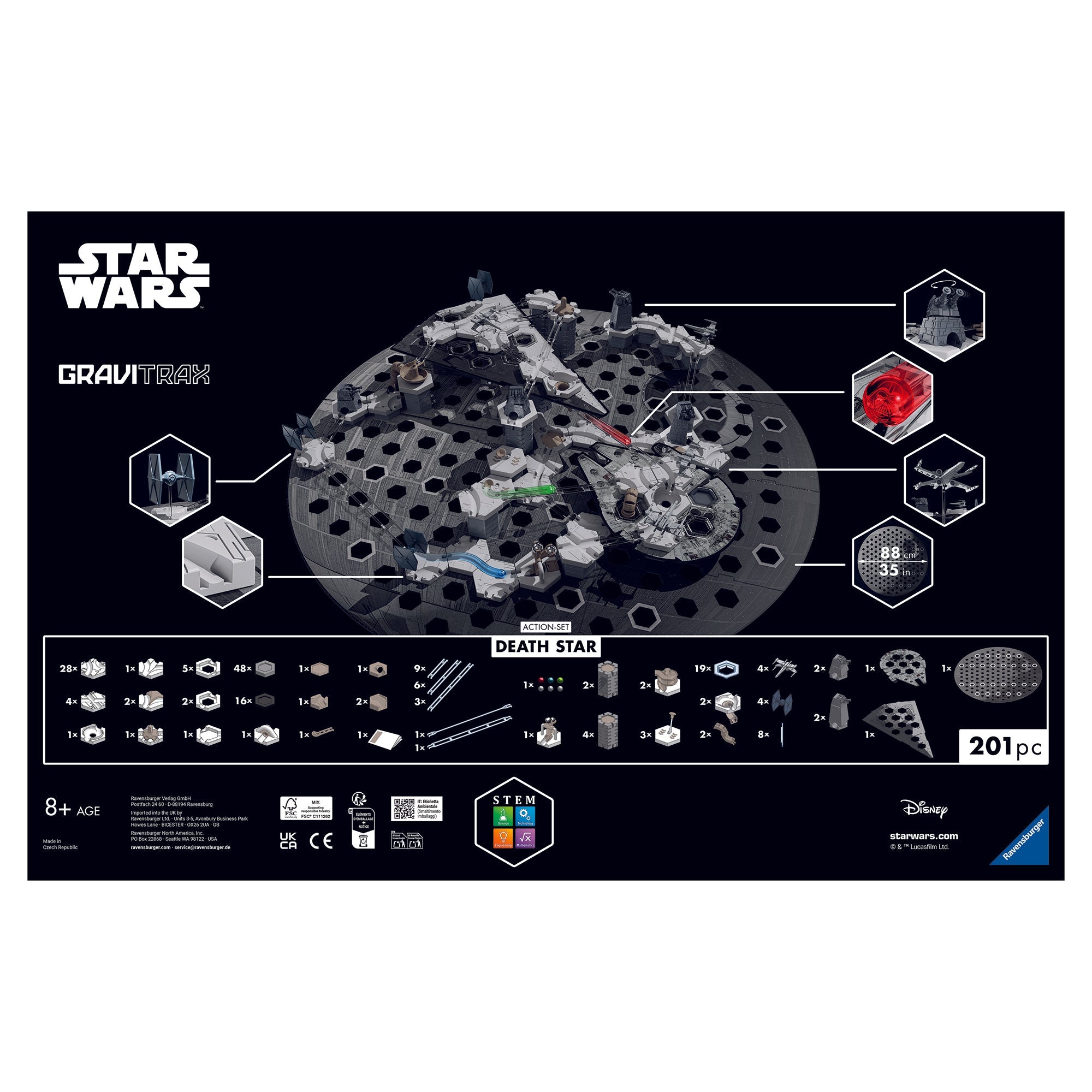 GraviTrax Star Wars Death Star Set - Mastermind Toys___249163