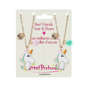 Great Pretenders Best Friends Tear & Share Unicorn Necklace Set - Mastermind Toys___214972
