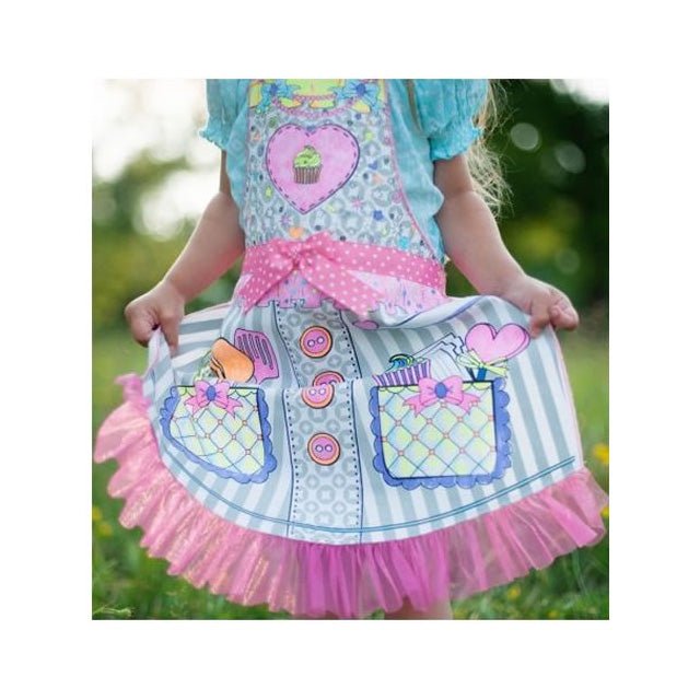 Great Pretenders Colour an Apron with Markers, Size 4 - 6 - Mastermind Toys___136756
