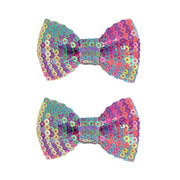 Great Pretenders Rainbow Sequins Bows 2pc - Mastermind Toys___220065