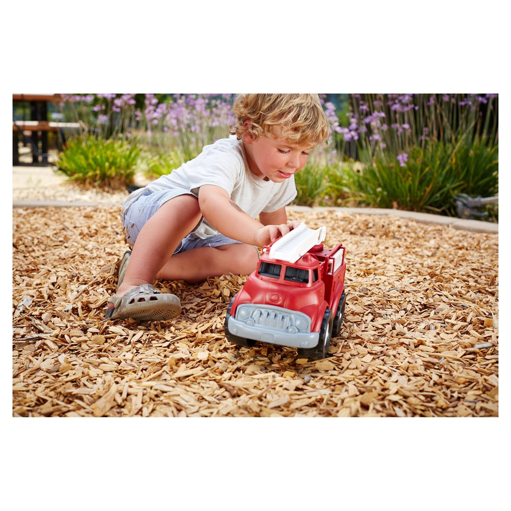 Green Toys Fire Truck - Mastermind Toys___248419