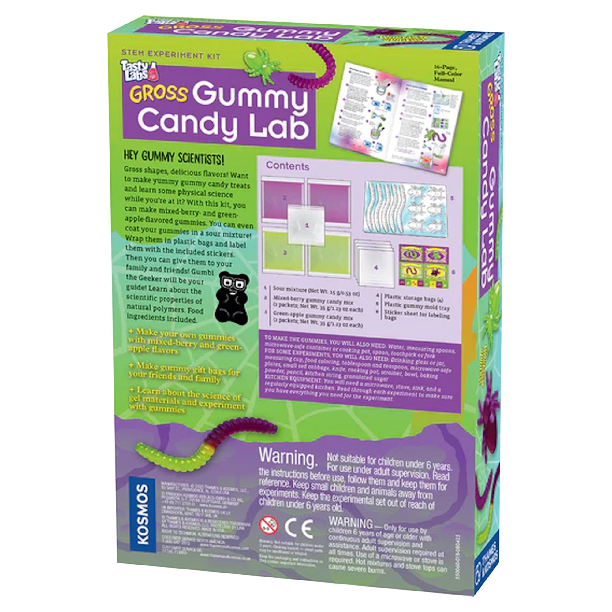 Gross Gummy Candy Lab (V 2.0) - Mastermind Toys___248347