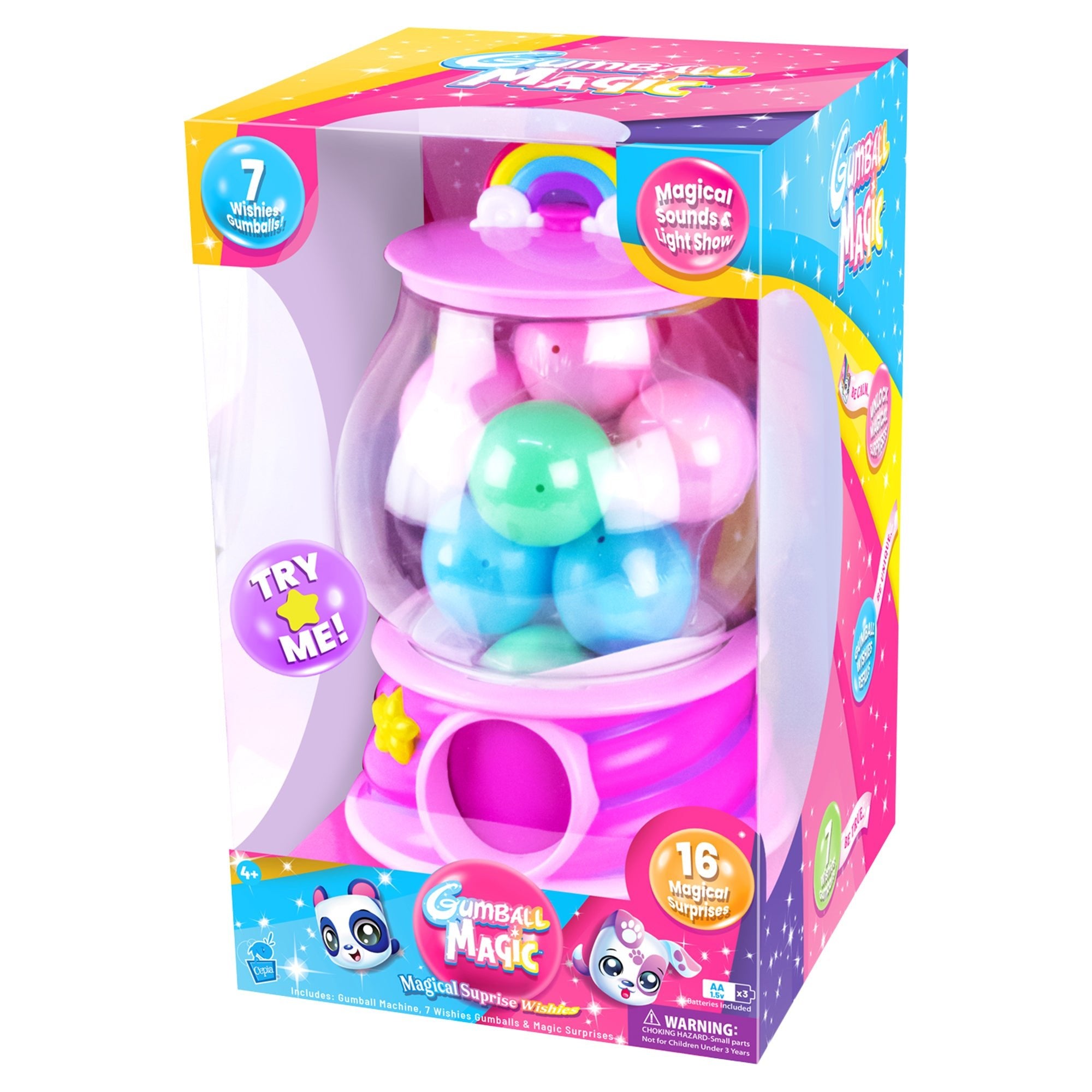 Gumball Magic Machine with 5 Gumballs - Mastermind Toys___248077