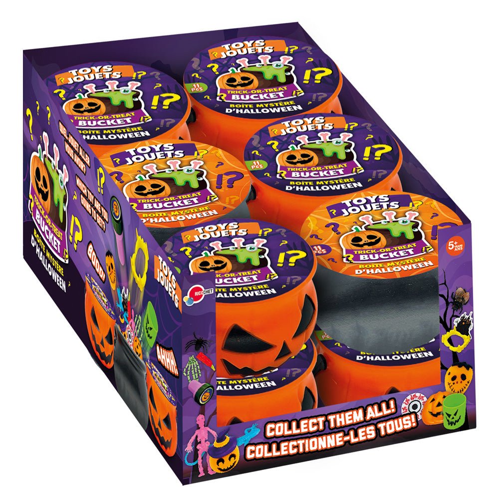 6PCS Bomboniere di Halloween Mini Fidget Toys Push
