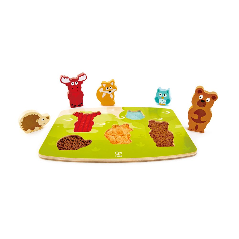 Hape Forest Animal Tactile Puzzle - Mastermind Toys___206248