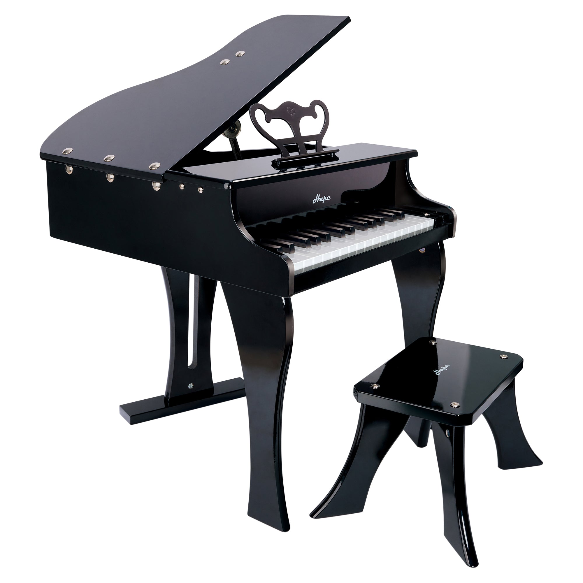 Hape Happy Grand Piano - Black - Mastermind Toys___248318