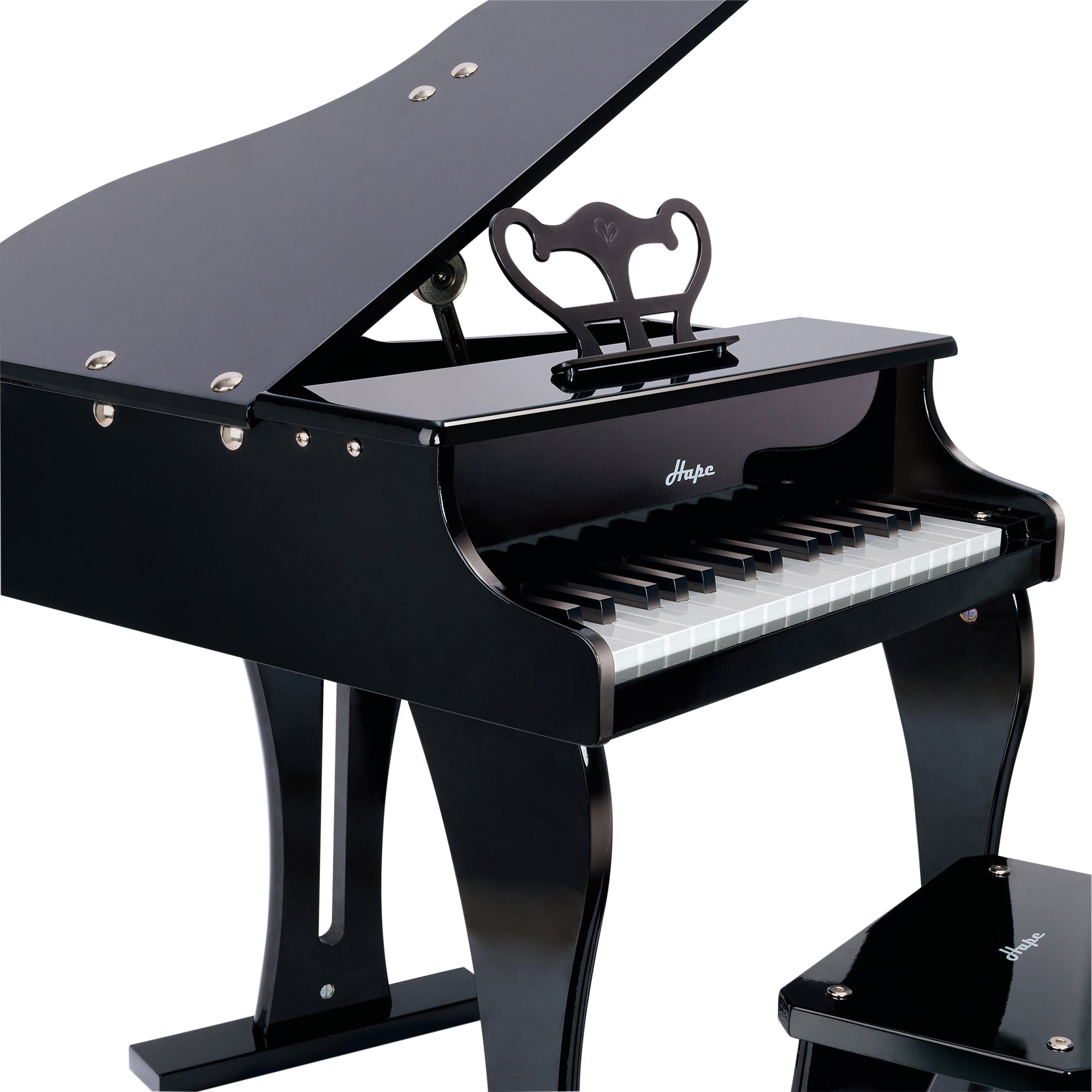 Hape Happy Grand Piano - Black - Mastermind Toys___248318