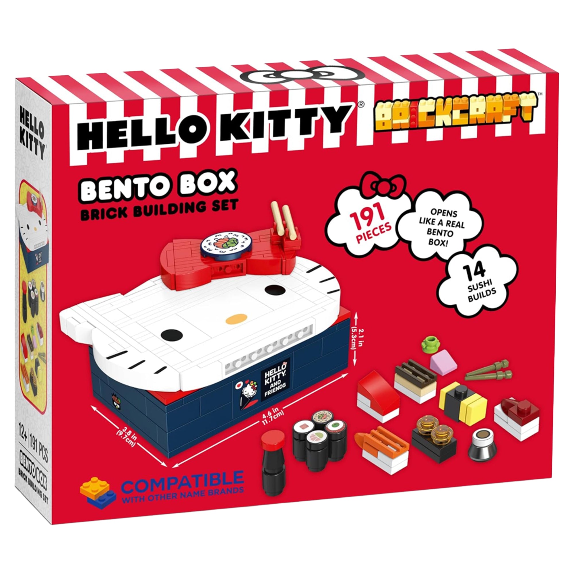 Hello Kitty Bento Box - 191 Pieces – Mastermind Toys