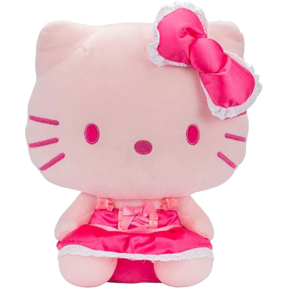 Hello Kitty & Friends 12" Plush Pink Monochrome Hello Kitty - Mastermind Toys___247137