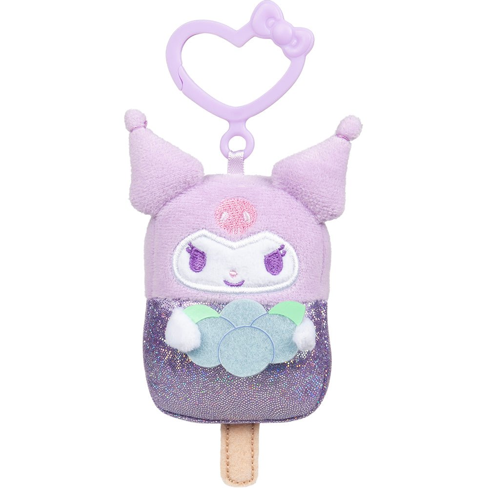 Hello Kitty Plush Clip - on (Ice Cream) (Kuromi) - Mastermind Toys___237260