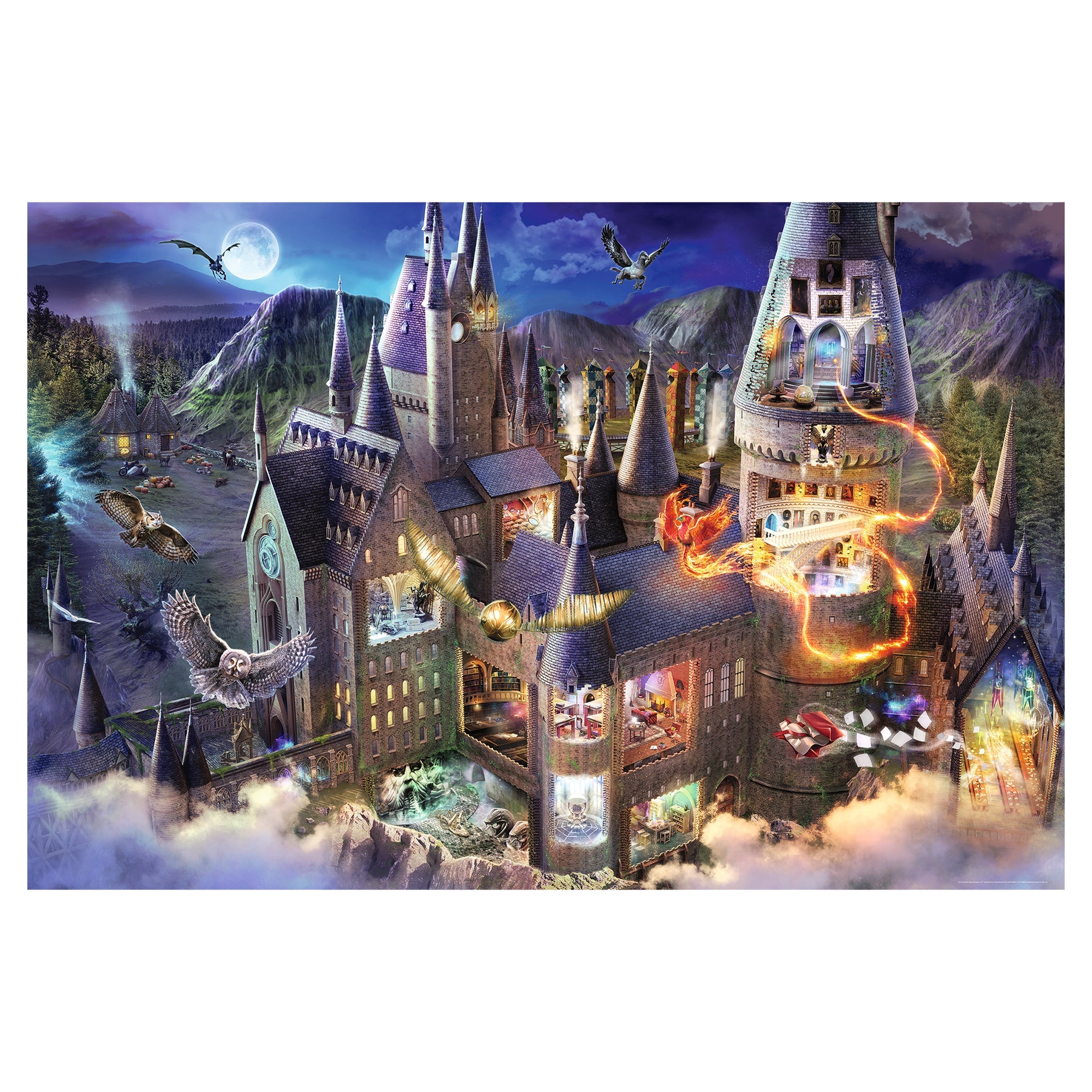 Hogwarts Castle 3000pc Puzzle - Mastermind Toys___248373