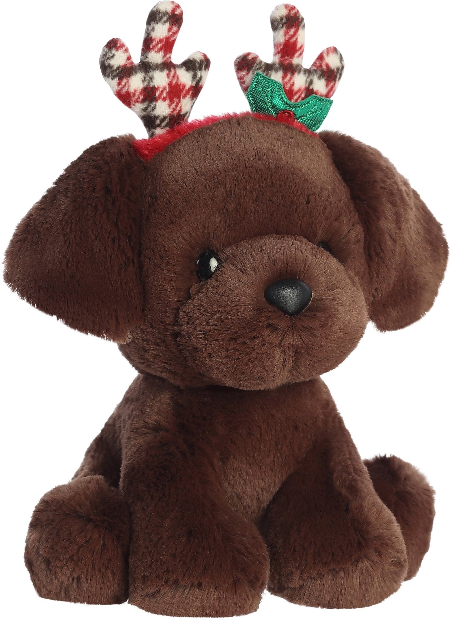 Holiday Cheer - Rudy Chocolate Lab 10.5" - Mastermind Toys___245854