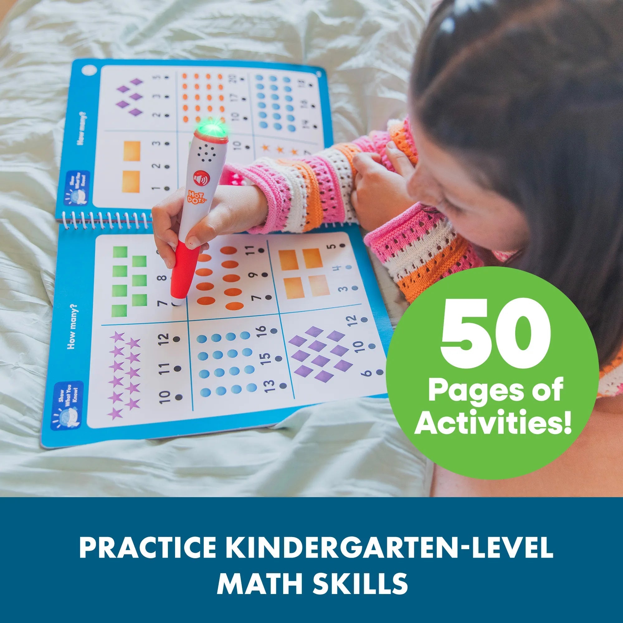 Hot Dots® Let's Learn Kindergarten Math - Mastermind Toys___255153