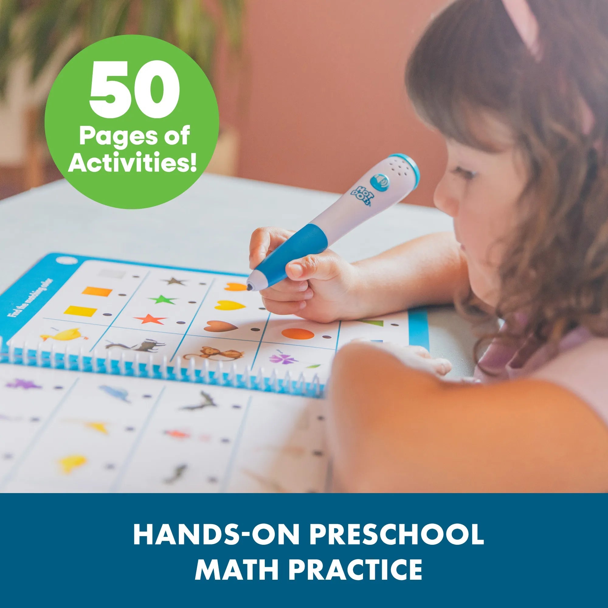 Hot Dots® Let's Learn Pre - K Math - Mastermind Toys___255152