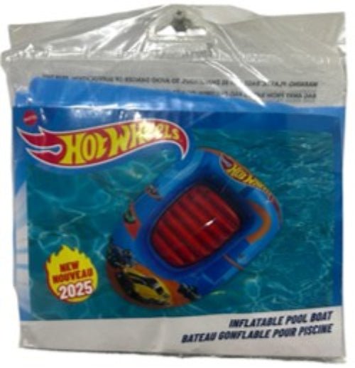 Hot Wheels Inflatable Pool Boat - Mastermind Toys___254291