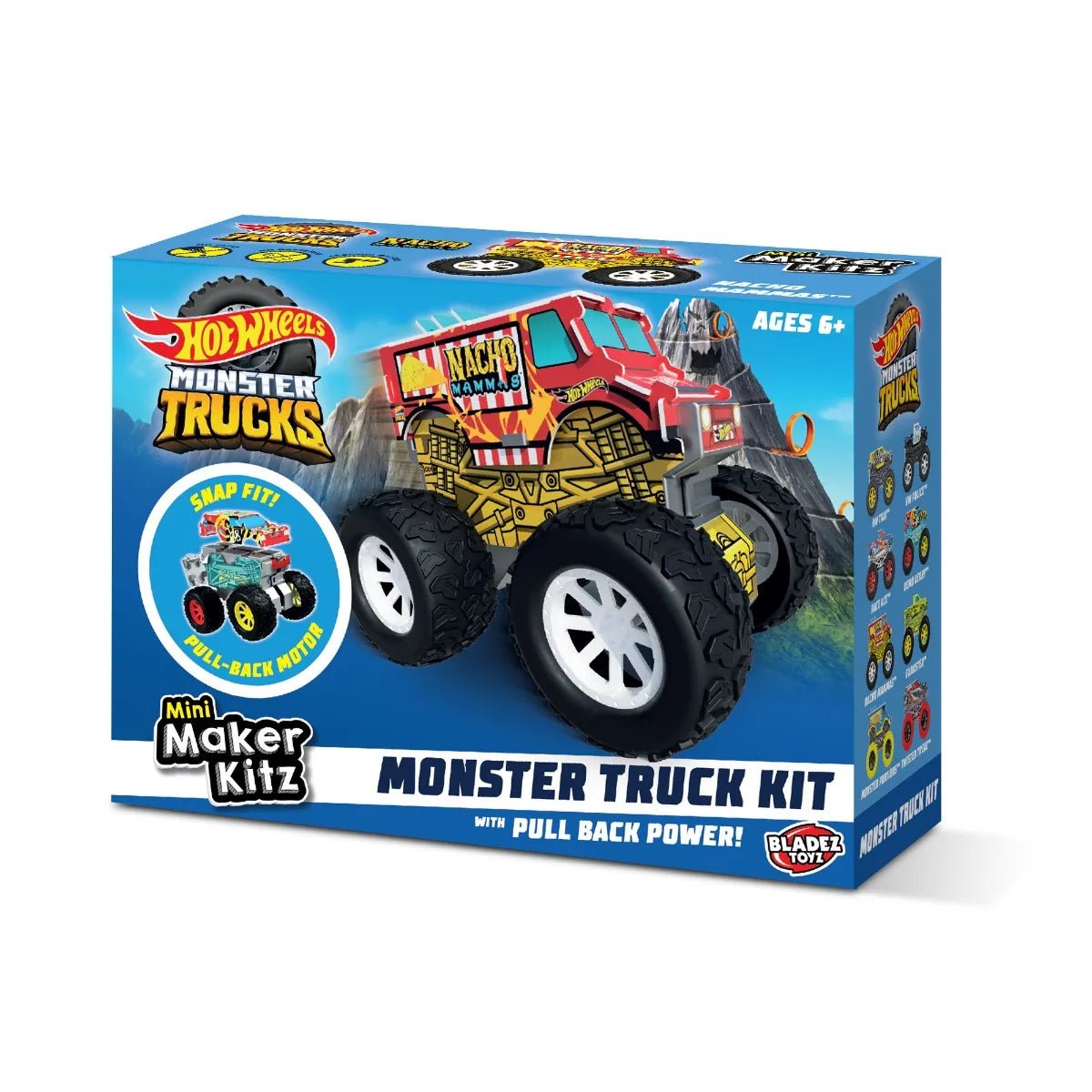 Hot Wheels Mini Maker Kitz Monster Trucks - Mastermind Toys___400055