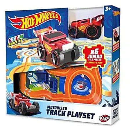 Hot Wheels - Motorised Track Playset (6Pcs) - Mastermind Toys___400125