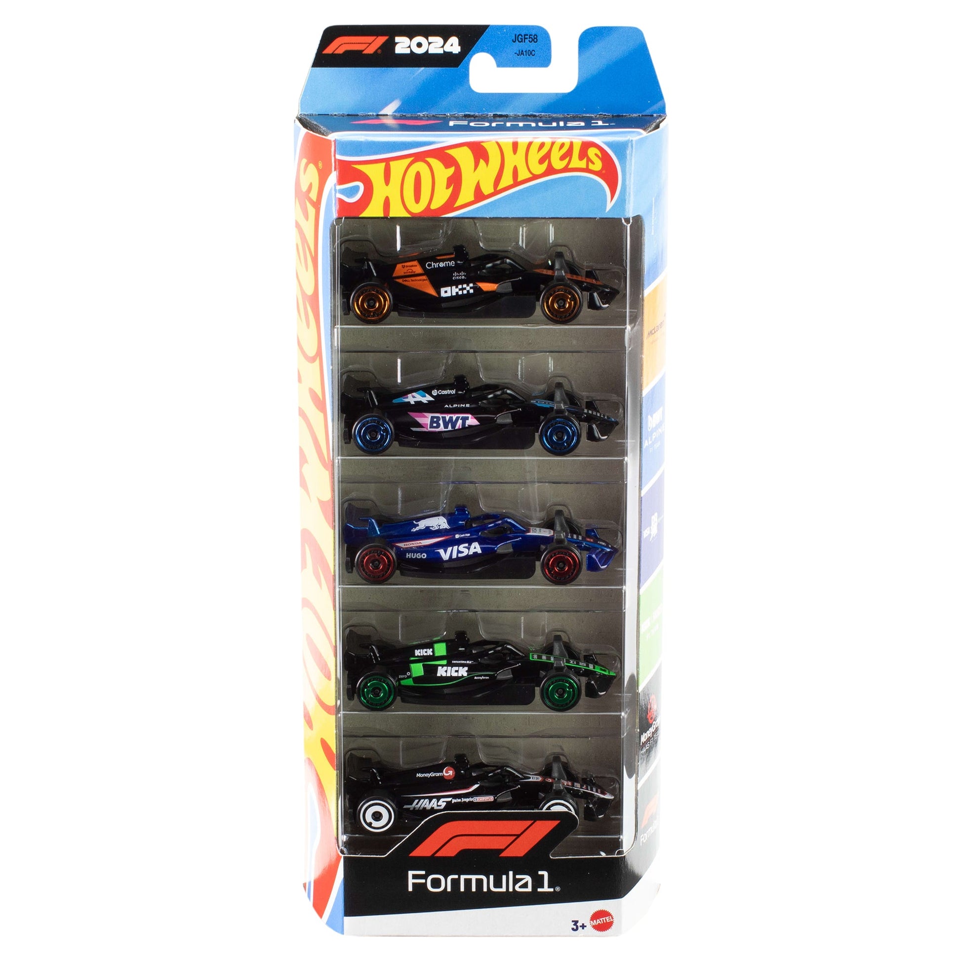 Hot Wheels® Racing™ Formula 1® 5 - Pack Race Team - Mastermind Toys___247973