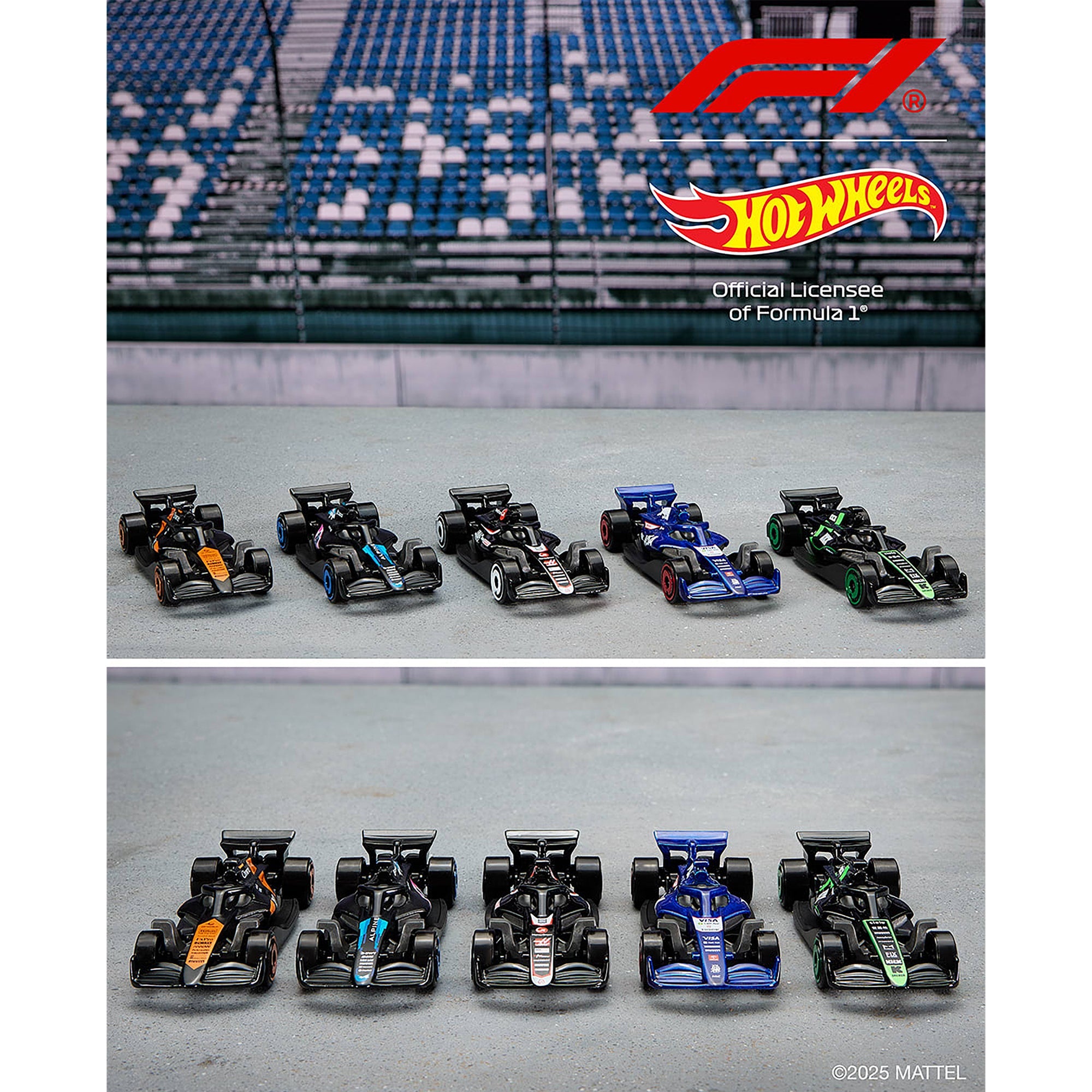 Hot Wheels® Racing™ Formula 1® 5 - Pack Race Team - Mastermind Toys___247973