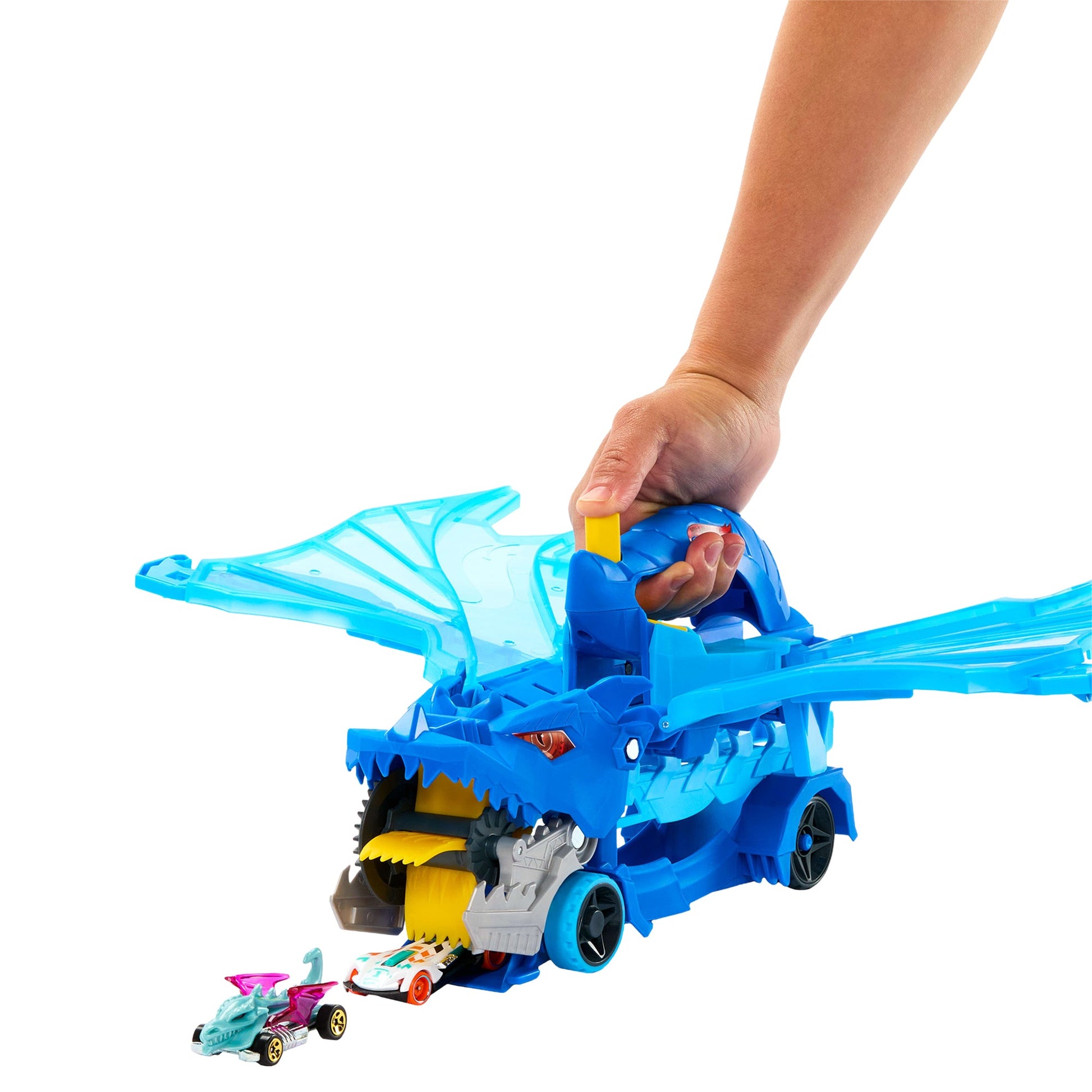 Hot Wheels® Ultimate Dual Dragon Transporter™ - Mastermind Toys___247975