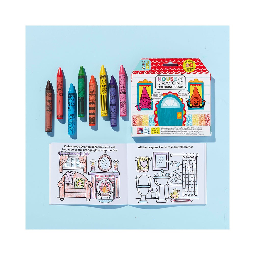 House of Crayons - JR w/coloring book - Mastermind Toys___229609