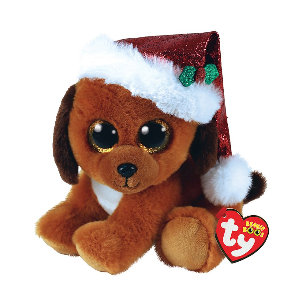 Howlidays Dog With Hat Beanie Boo 6" - Mastermind Toys___222811
