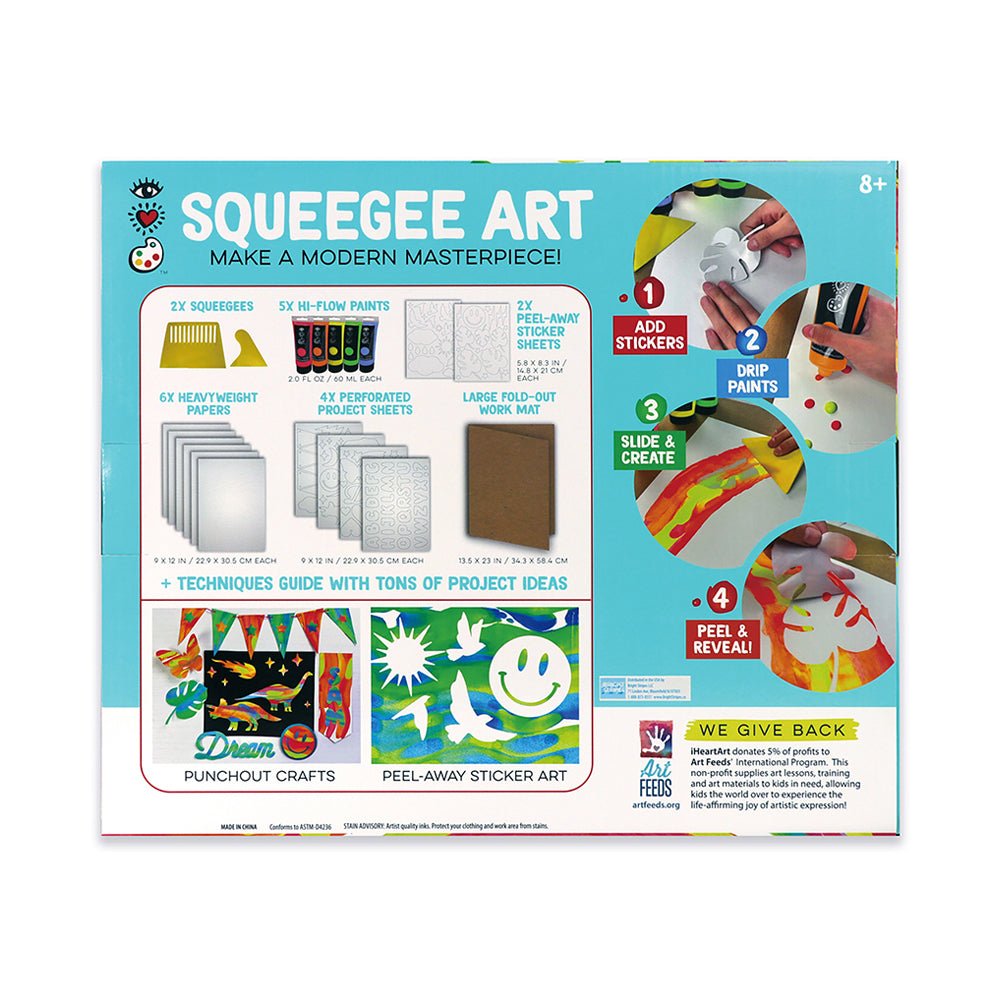 iHeartArt Squeegee Art – Mastermind Toys