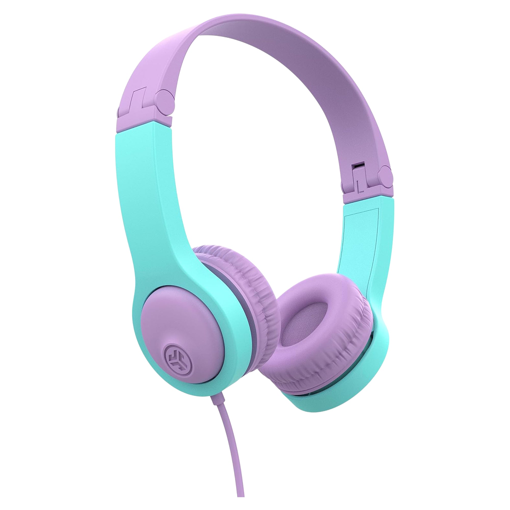 Jbuddies Folding Gen 2 Wired Headphones - Pink/Teal - Mastermind Toys___233267