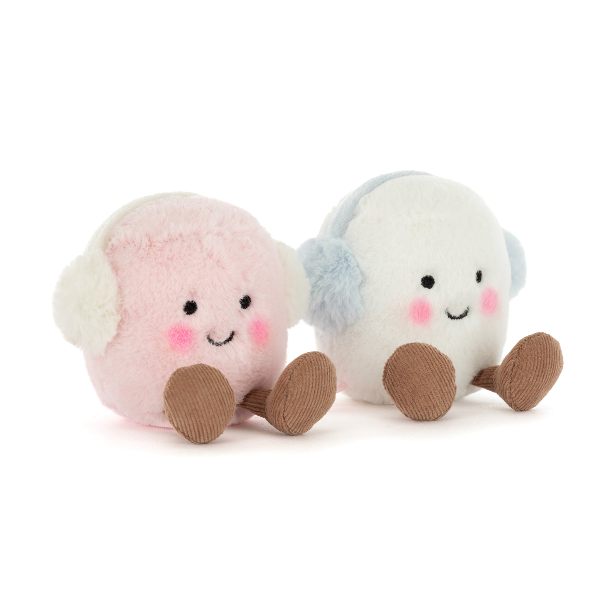 Jellycat Amuseables Pink and White Marshmallows - Mastermind Toys___247418