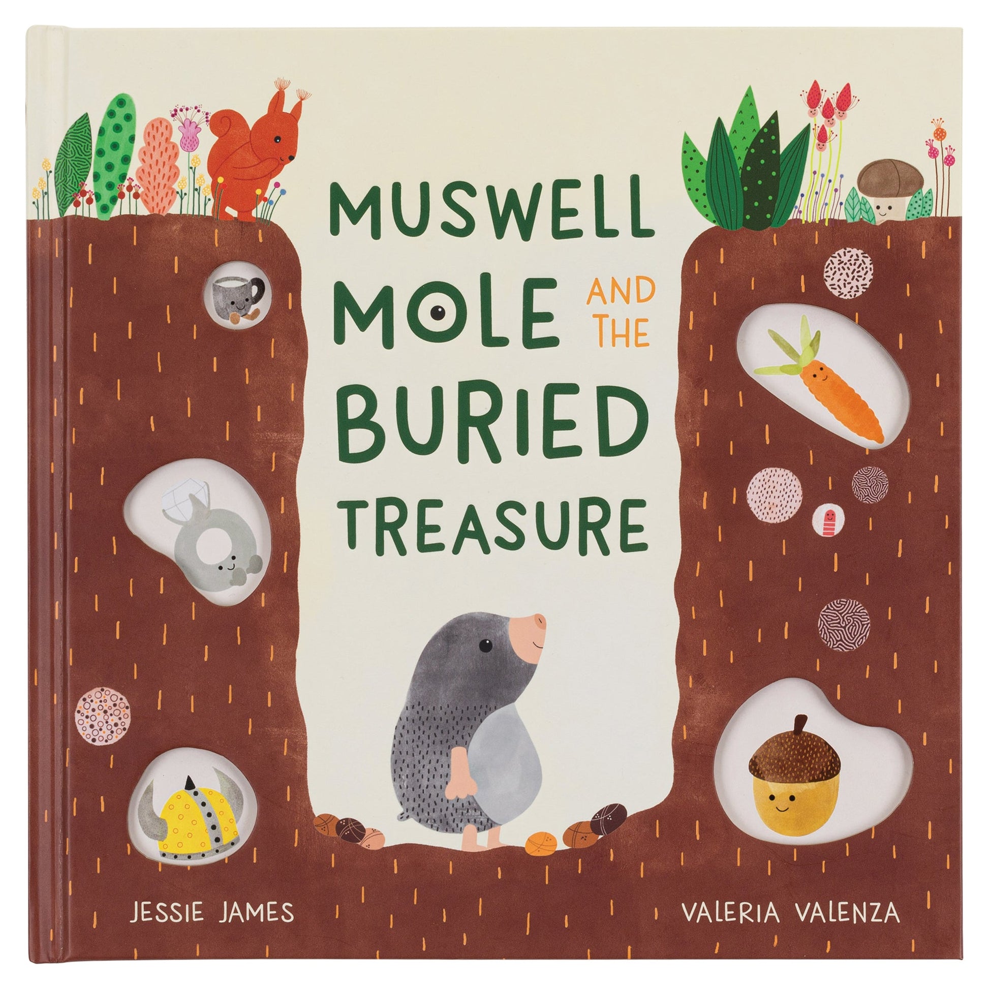 Jellycat Muswell Mole and the Buried Treasure Book - Mastermind Toys___246591