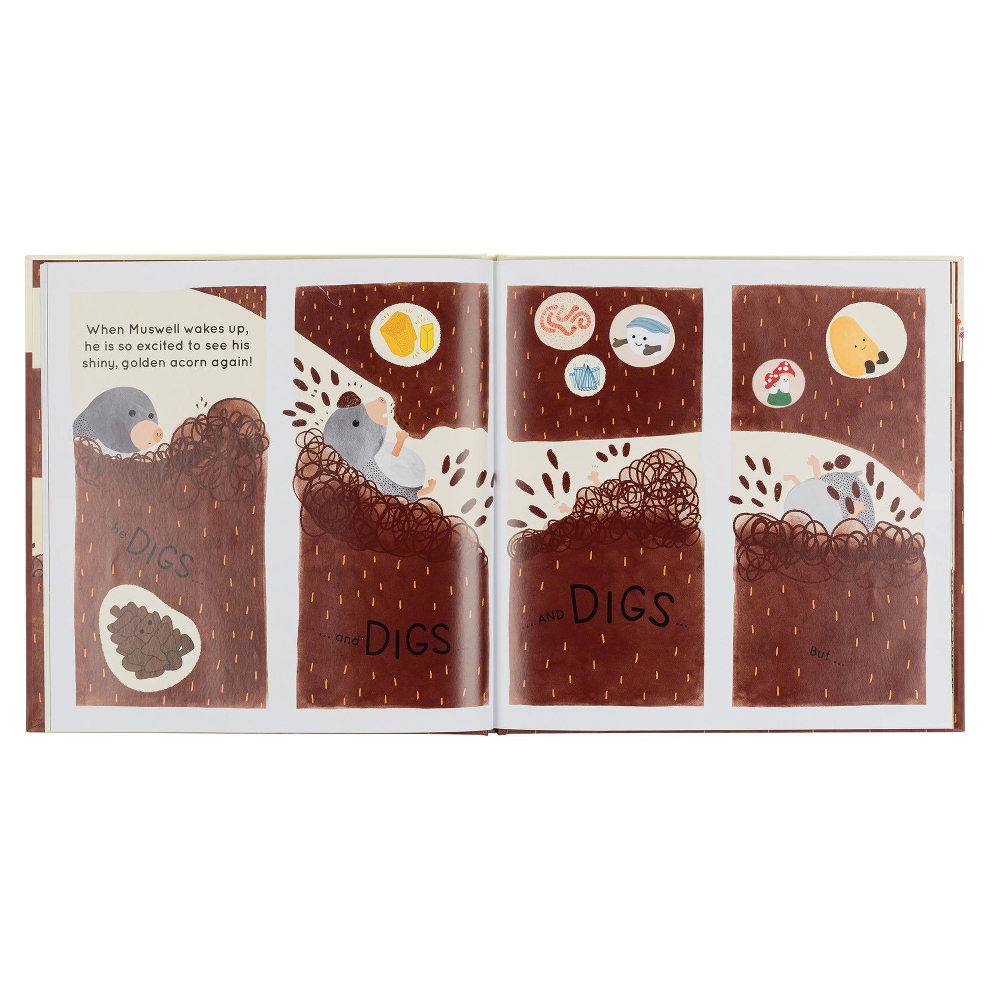 Jellycat Muswell Mole and the Buried Treasure Book - Mastermind Toys___246591