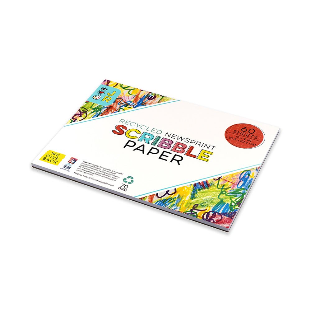 JR Recycled Newsprint Pad - 12" x 9" - Mastermind Toys___226740