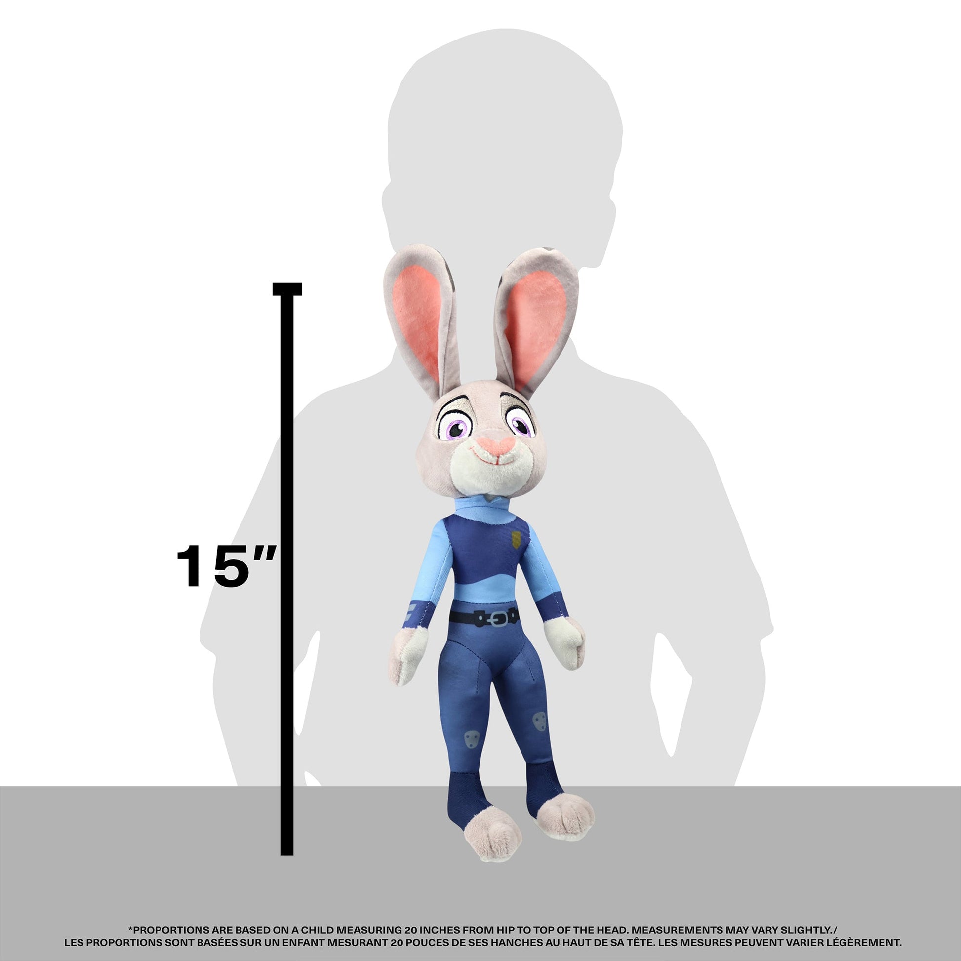 Judy Hopps Medium Plush - Zootopia - Mastermind Toys___247257