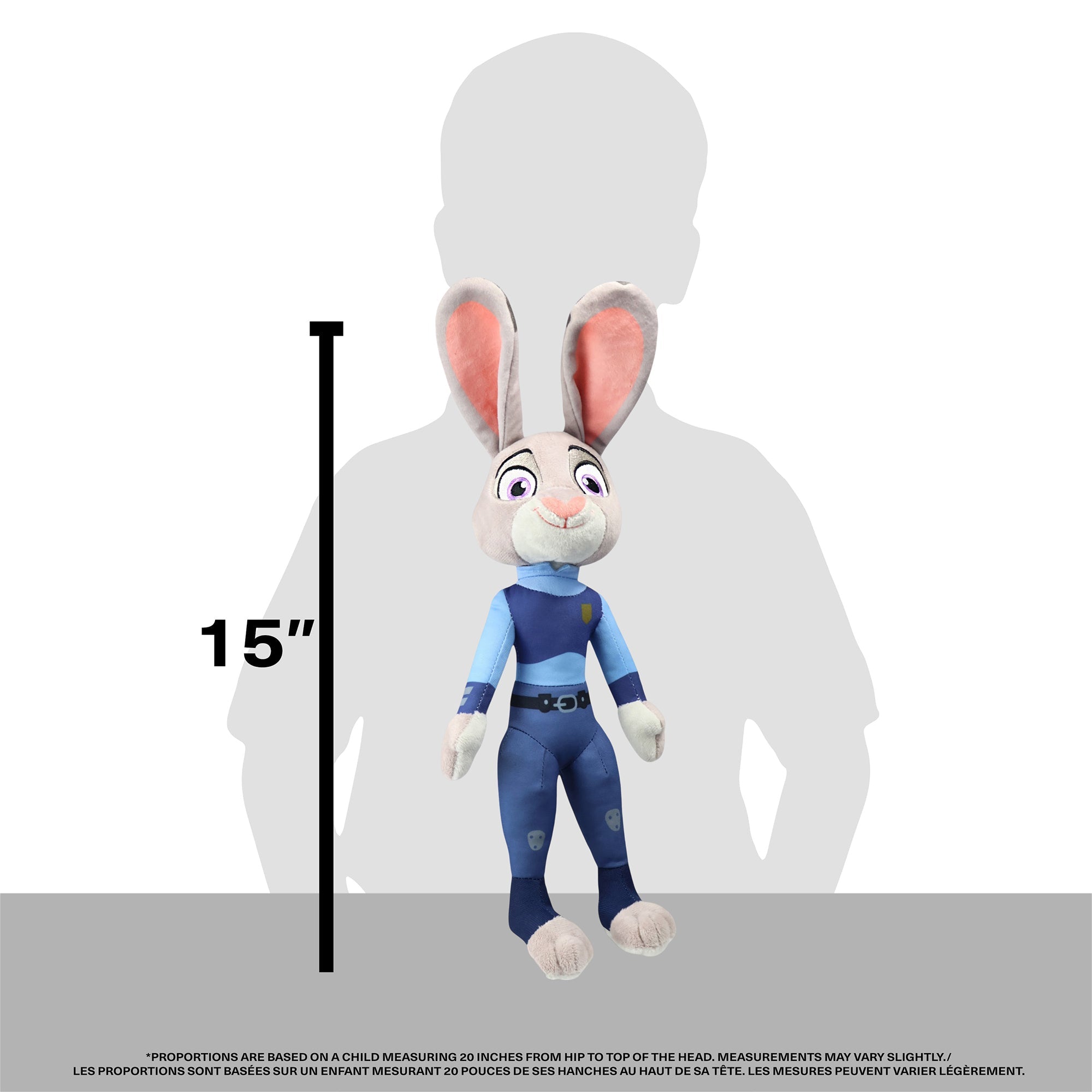 Judy Hopps Medium Plush - Zootopia - Mastermind Toys___247257