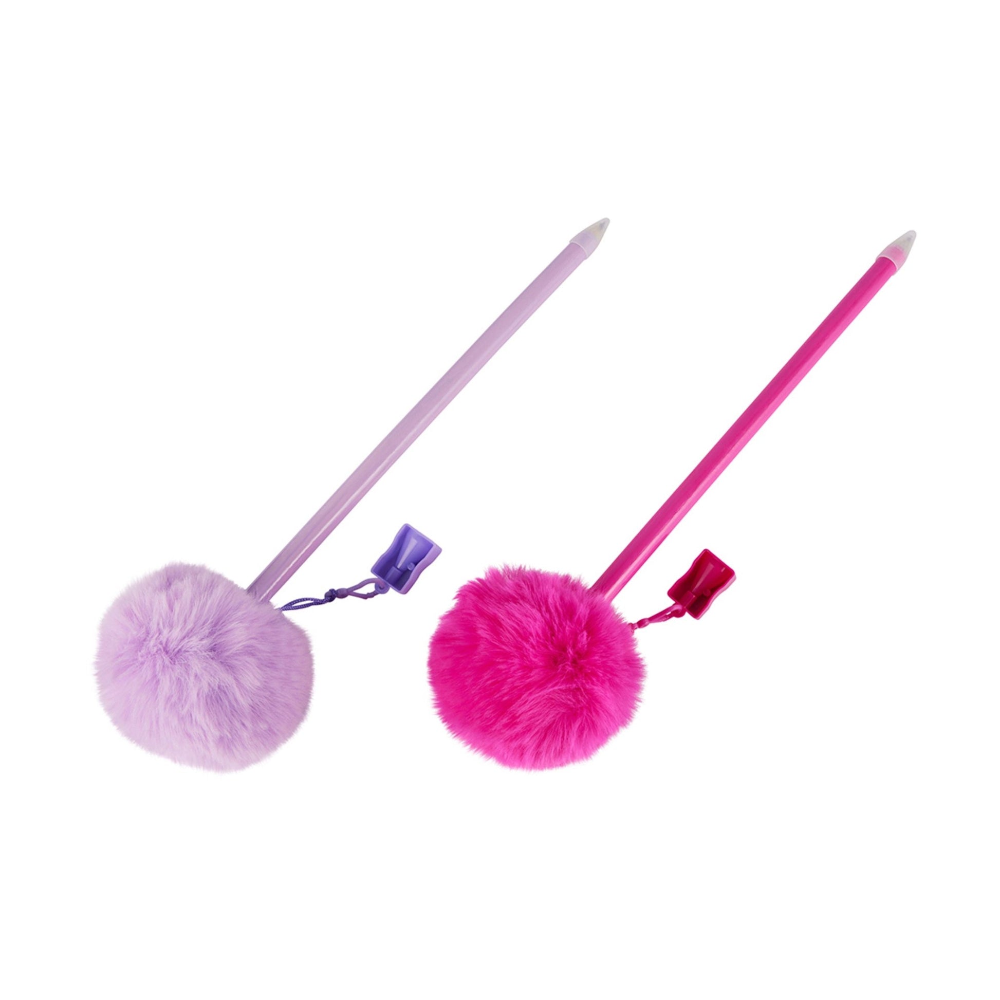 Jumbo Pom Pom Pencil W/ Sharpener Assorted - Mastermind Toys___236762