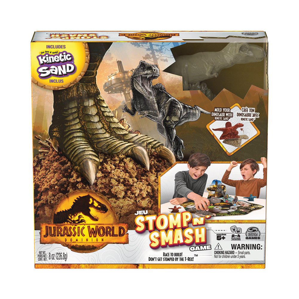 Jurassic World Dominion - Stomp N’ Smash Board Game - Mastermind Toys___227010
