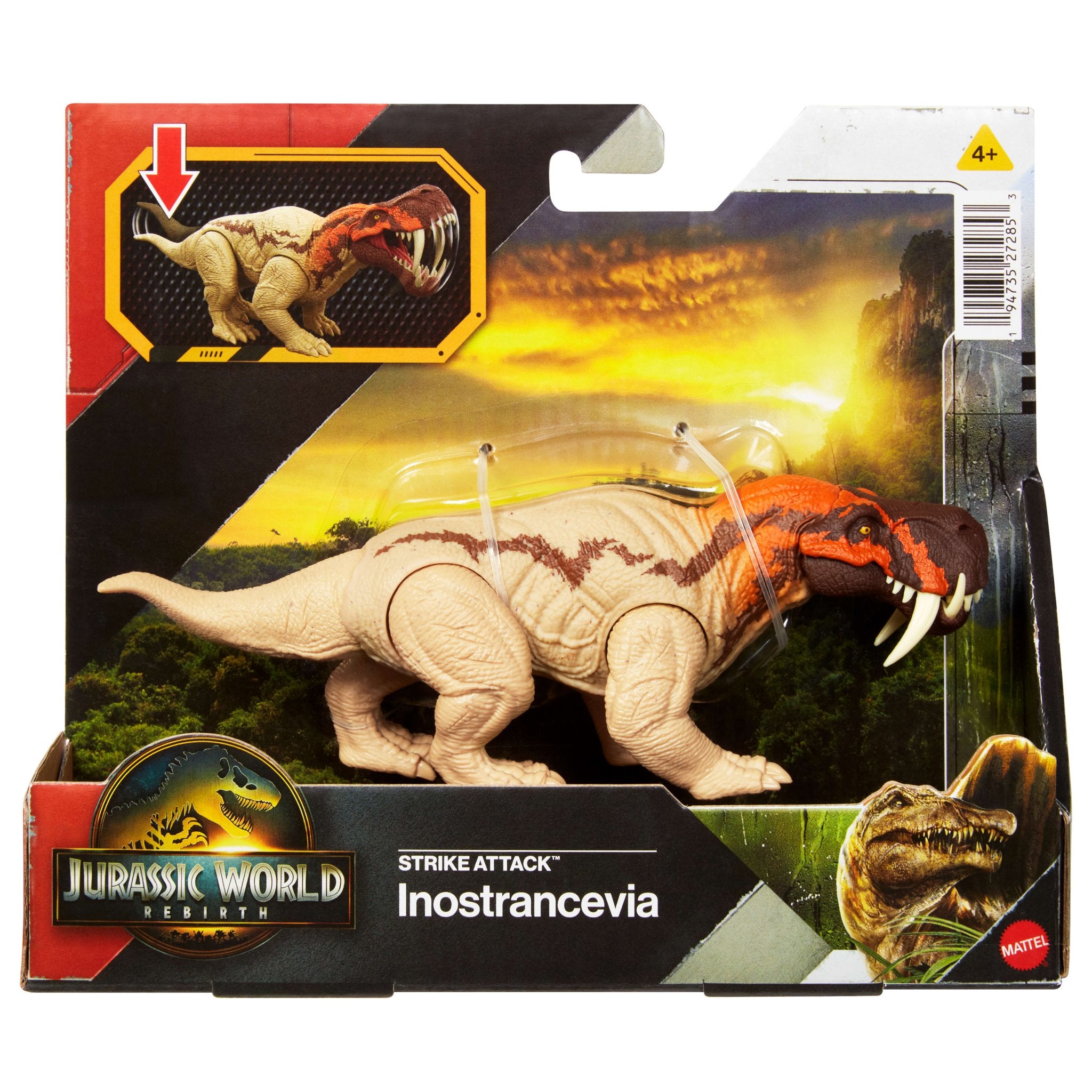 JURASSIC WORLD Strike Attack Inostrancevia - Mastermind Toys___245987