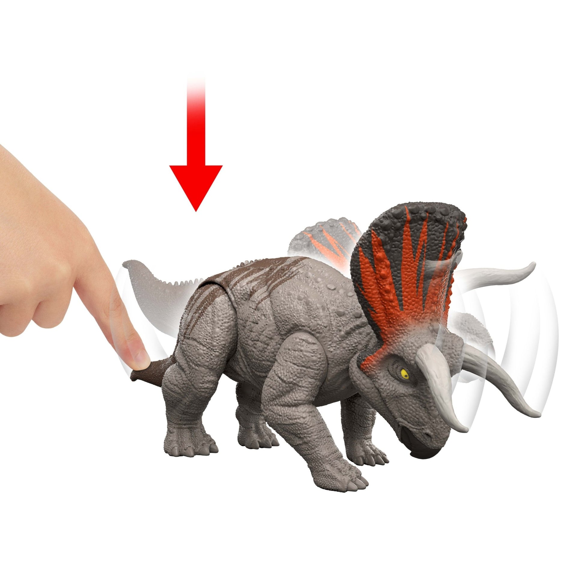 JURASSIC WORLD Strike Attack Zuniceratops - Mastermind Toys___245993
