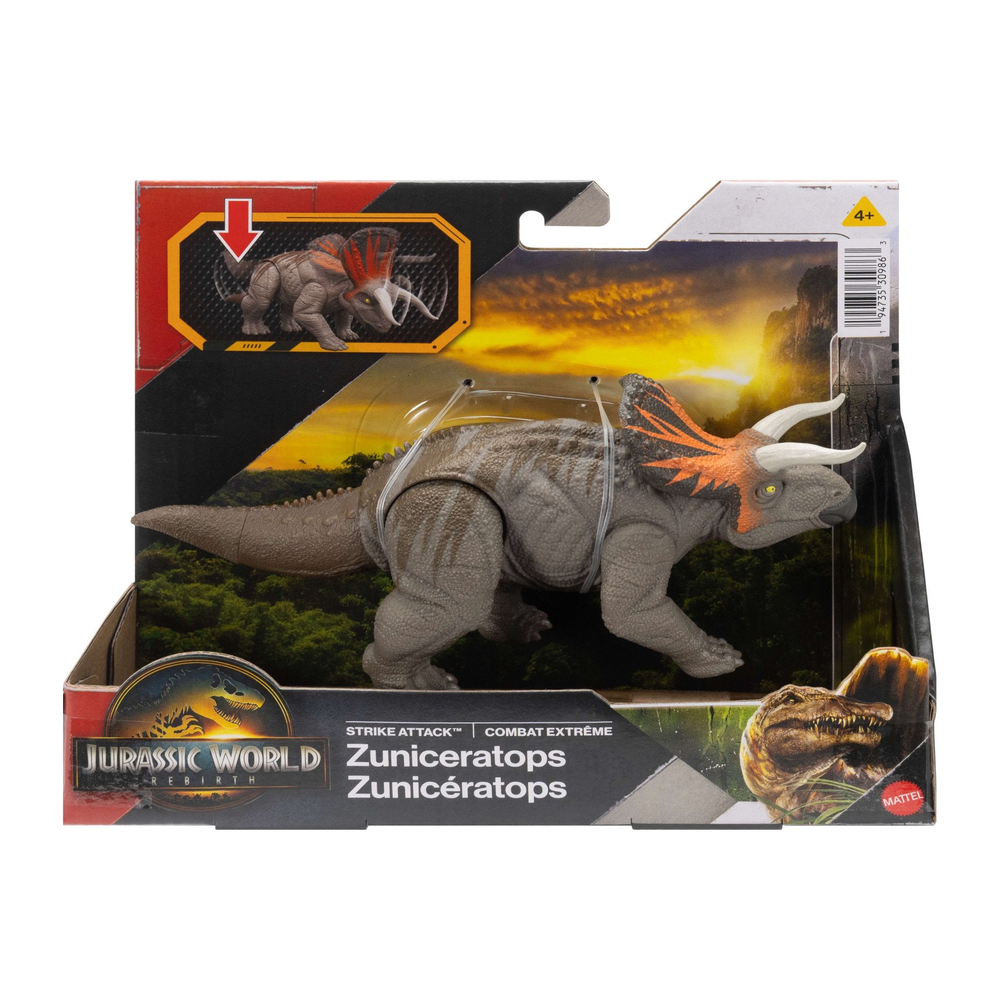 JURASSIC WORLD Strike Attack Zuniceratops - Mastermind Toys___245993