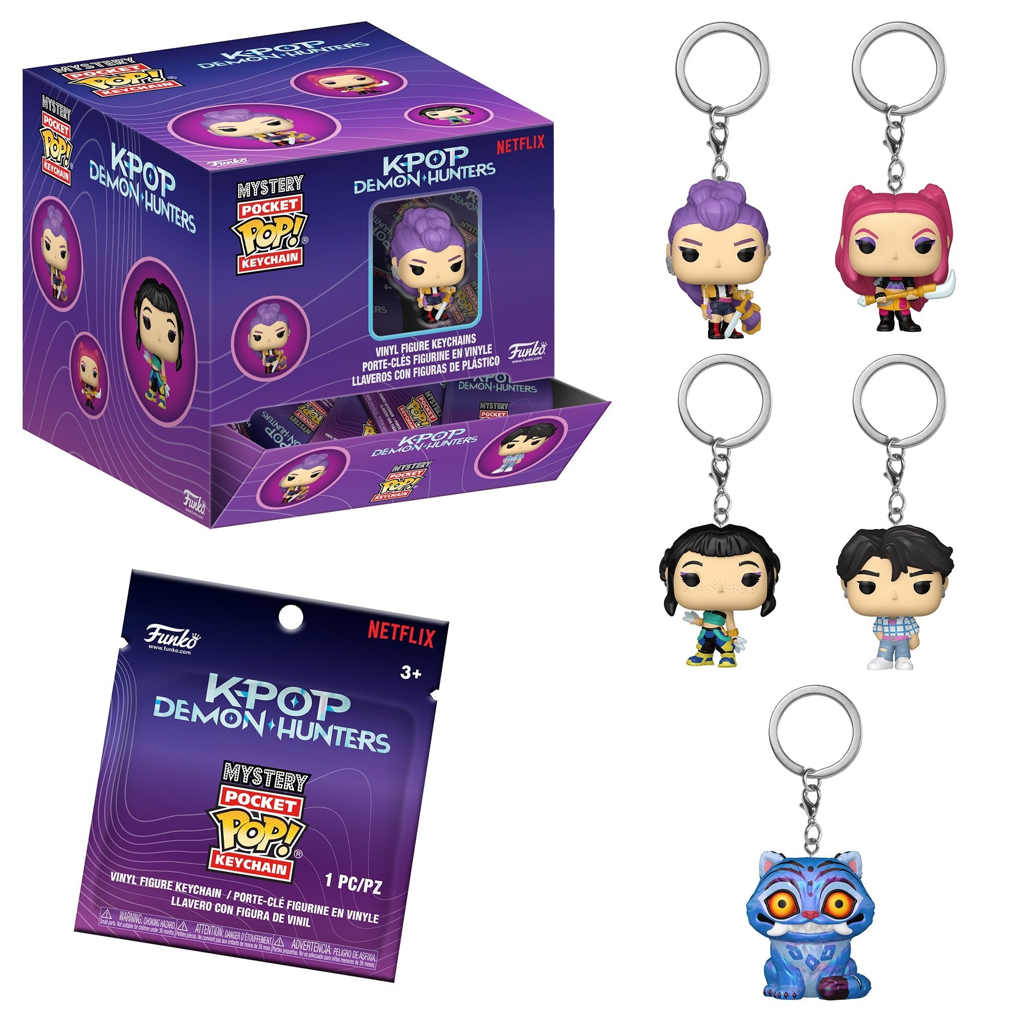 K POP Demon Hunters Keychain - Blind Bag - Mastermind Toys___255529