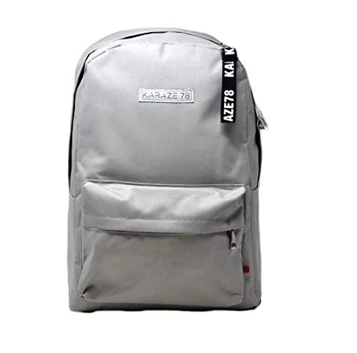 Karaze78 Classic Basic Backpack - Grey - Mastermind Toys___255097