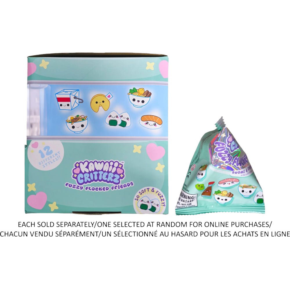 Kawaii Critterz Flocked Blind Sushi & Ramen S3 - Mastermind Toys___247049