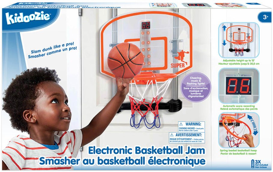 Kidoozie Electronic Basketball Jam - Mastermind Toys___256695
