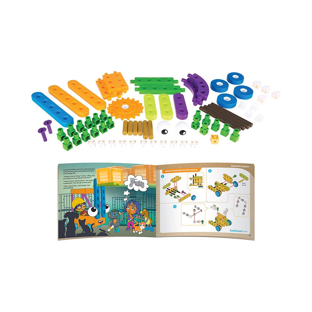 Kids First Automobile Engineer Kit and Storybook - Mastermind Toys___226640