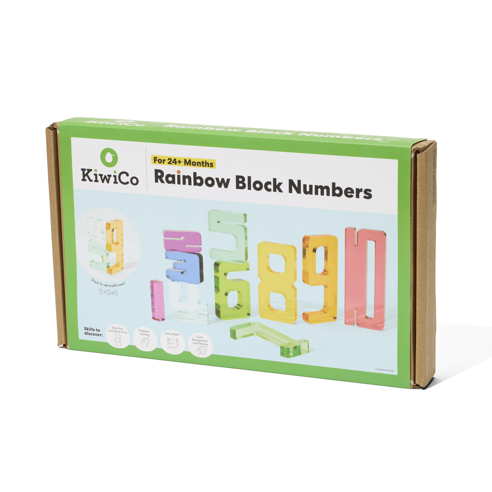 KiwiCo Rainbow Block Numbers - Mastermind Toys___257161