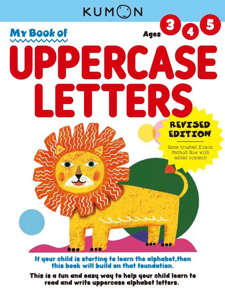 Kumon My First Book of Uppercase Letters Workbook - Mastermind Toys___116619