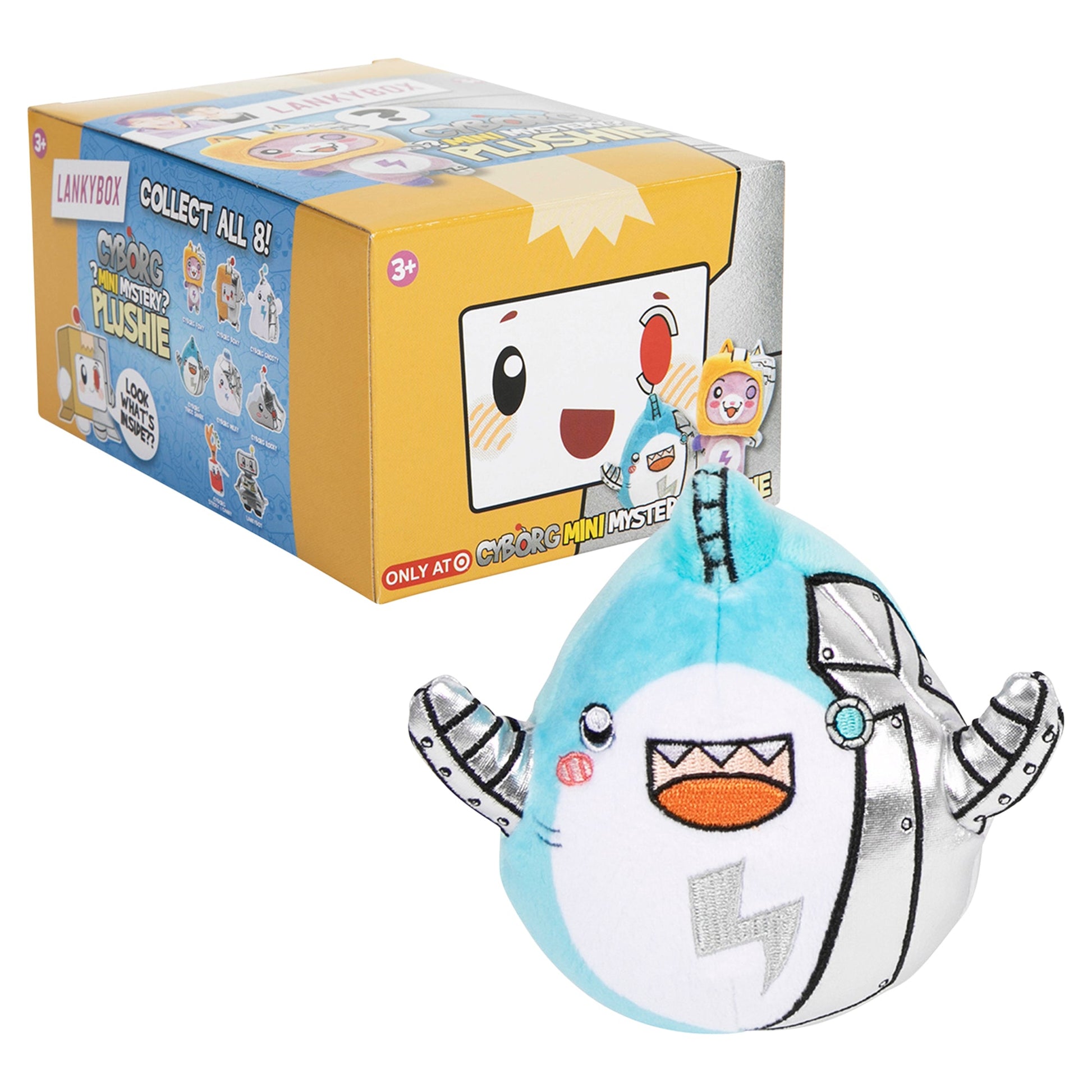 Lanky Box - Mini Mystery Plushie - Cyborg Edition - Mastermind Toys___249102