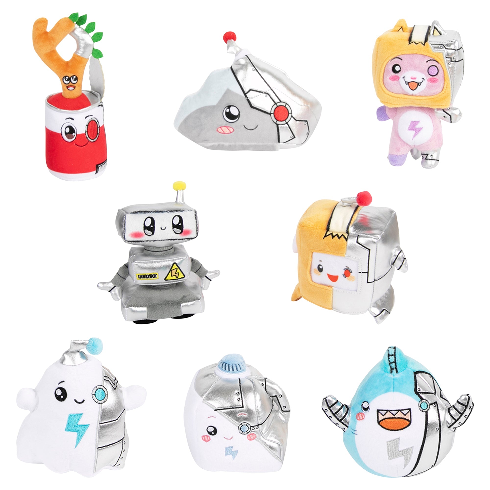 Lanky Box - Mini Mystery Plushie - Cyborg Edition - Mastermind Toys___249102