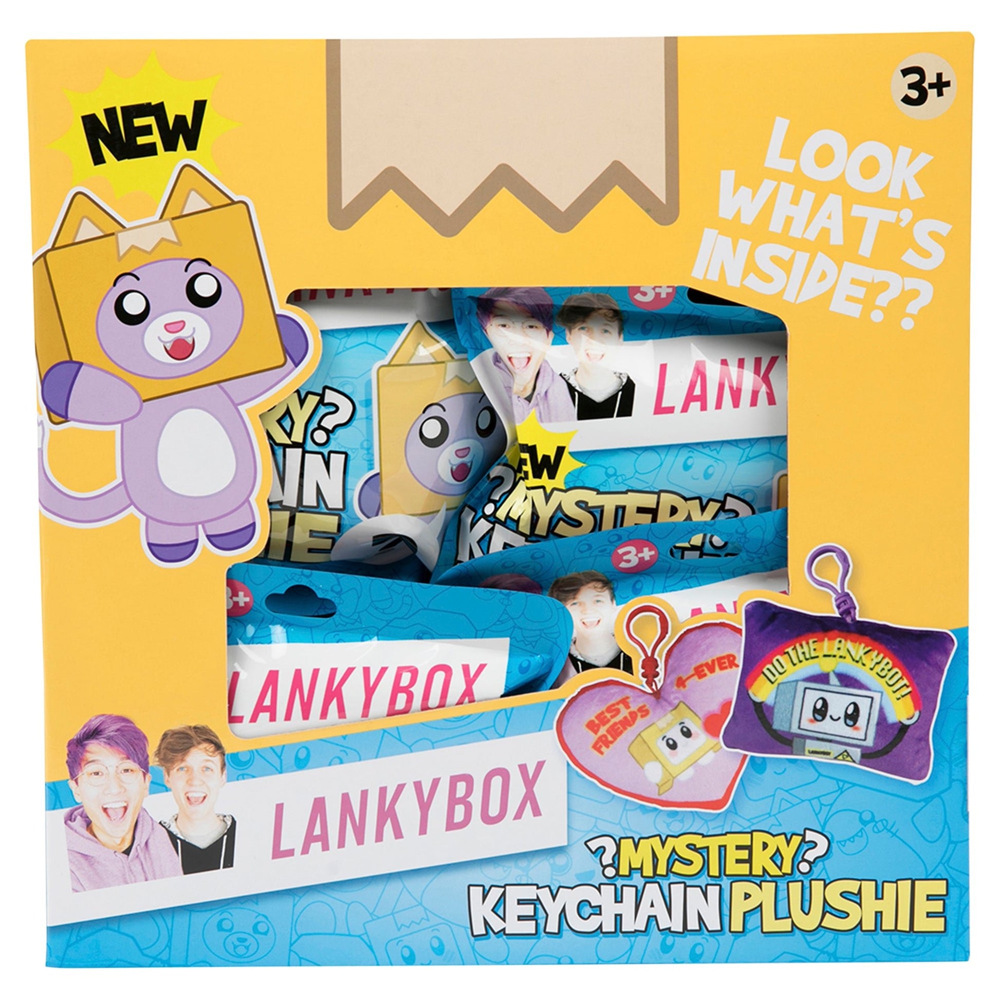 Lanky Box - Mystery Clip - On Plush - Mastermind Toys___249104