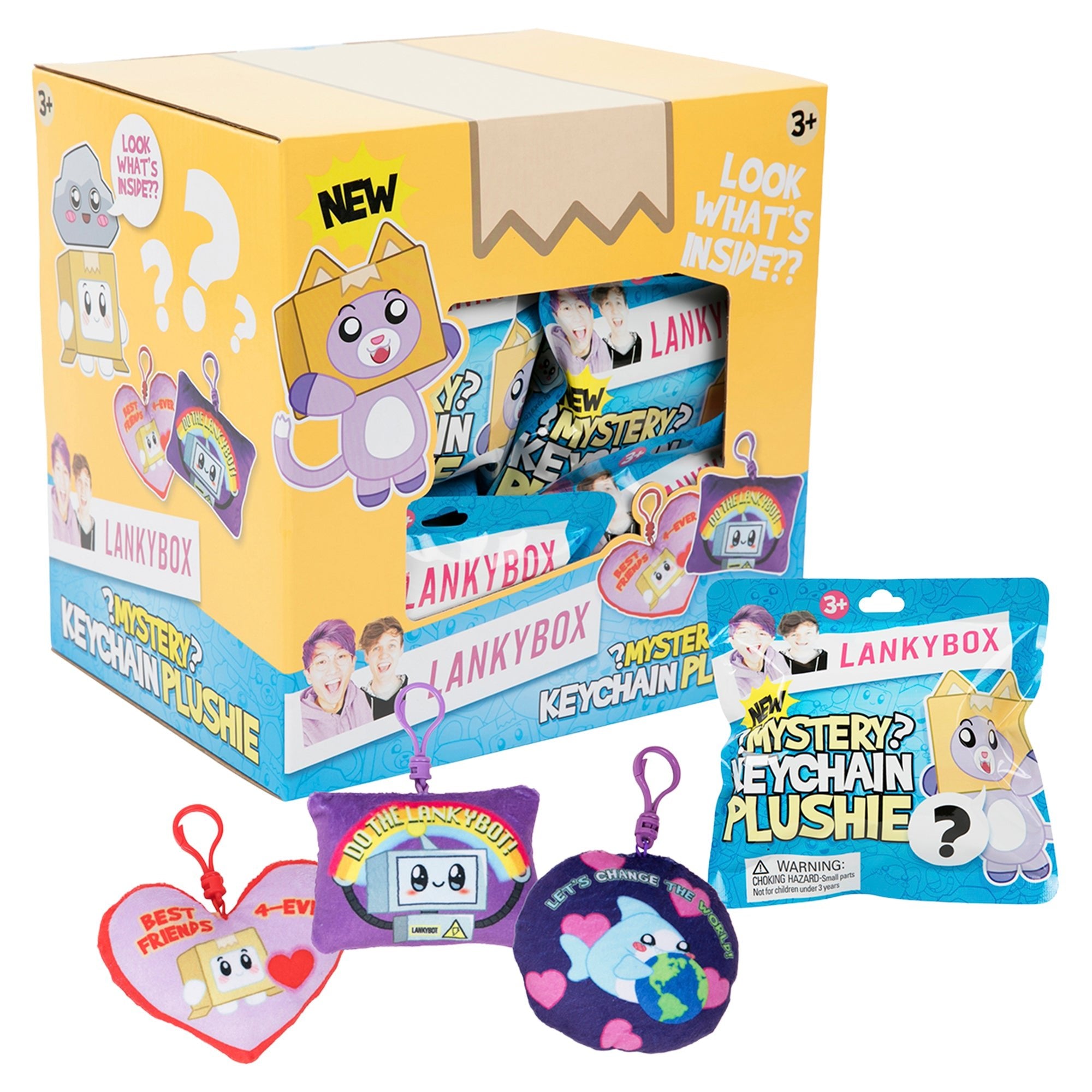 Lanky Box - Mystery Clip - On Plush - Mastermind Toys___249104
